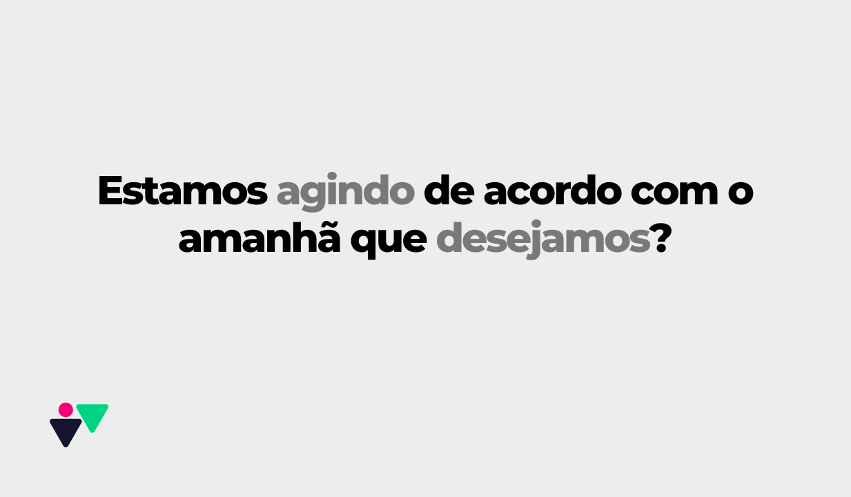 Reflexões sobre inovação, liderança exponencial e como agir hoje para construir o futuro desejado.